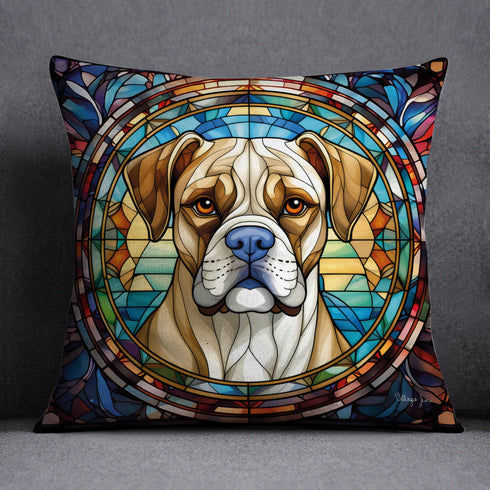 Boxer Suncatcher Design Cushion